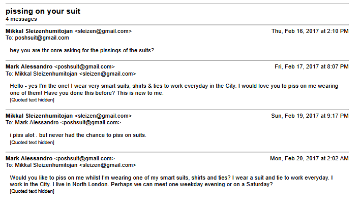 pissjesus — pissing on suits